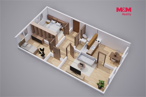 Prodej bytu 3+1, 57 m² 12