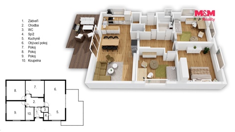 Prodej rodinného domu, 94 m² - 18