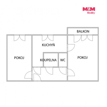 Prodej bytu 2+1, 49 m² 14