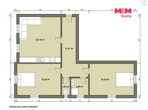 Prodej bytu 3kk, 72 m² - 4