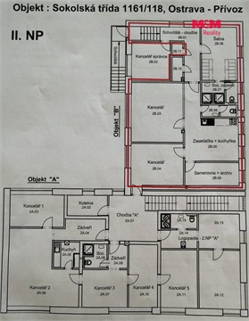 Pronájem kanceláře, 95 m² - 4