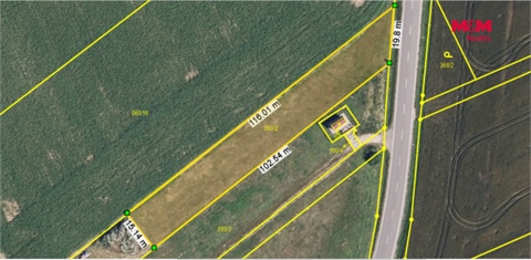 Prodej stavebního pozemku, 1 607 m² 6