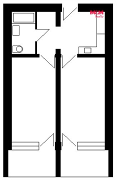 Pronájem bytu 2kk, 47 m² - 12