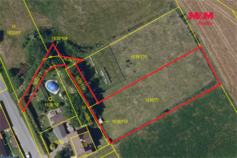 Prodej stavebního pozemku, 1 276 m² - 0