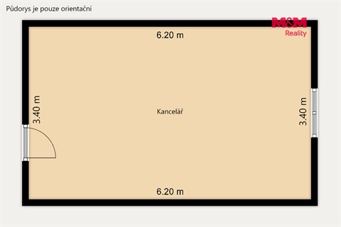 Pronájem kanceláře, 21 m² 4