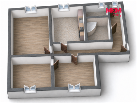 Prodej bytu 3+1, 78 m² - 6