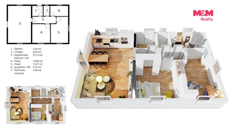 Prodej rodinného domu, 68 m² 4