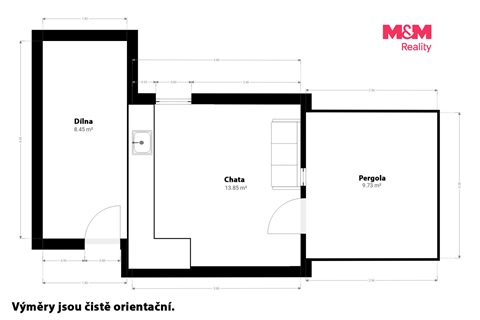 Prodej chaty / chapuly, 26 m² 16