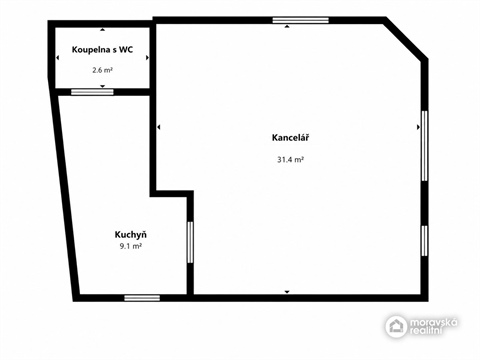 Pronájem kanceláře, 43 m² 8