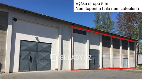 Pronájem skladu / haly, 158 m² 0