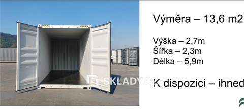 Pronájem skladu / haly, 14 m² - 0