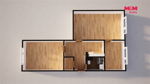 Prodej bytu 2+1, 61 m² - 10