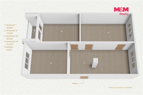 Prodej bytu 3+1, 83 m² - 14