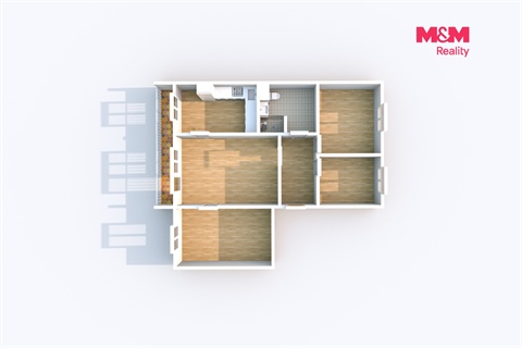 Pronájem bytu 4+1, 75 m² - 10