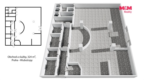 Prodej obchodních prostor, 324 m² 2
