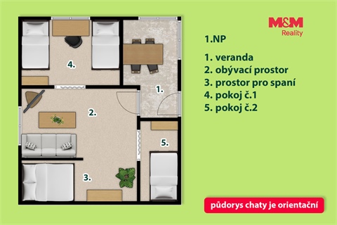 Prodej chaty / chapuly, 50 m² 28