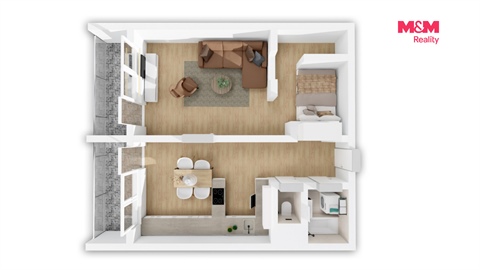 Prodej bytu 1+1, 48 m² 16