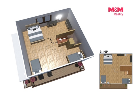 Prodej chaty / chapuly, 120 m² - 18