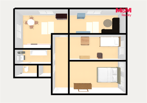 Prodej bytu 3+1, 69 m² - 14