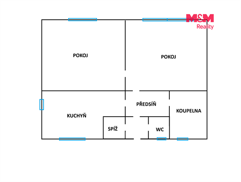 Prodej rodinného domu, 55 m² - 18