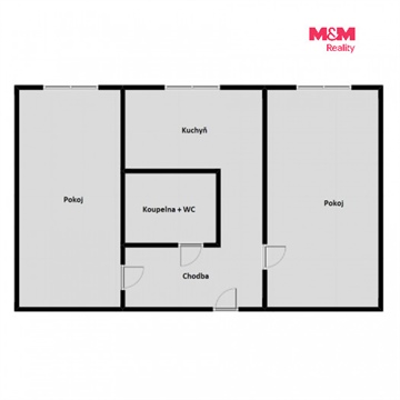 Prodej bytu 2+1, 52 m² - 24