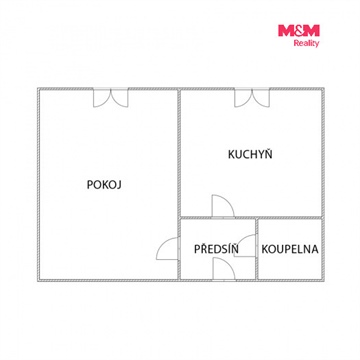 Pronájem bytu 1+1, 40 m² 14