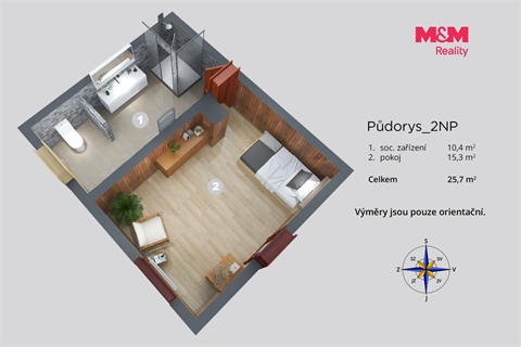 Prodej chaty / chapuly, 84 m² - 24