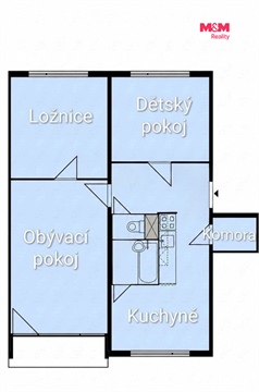 Pronájem bytu 3+1, 70 m² - 12