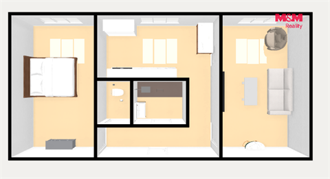 Prodej bytu 2+1, 48 m² - 8
