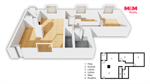 Prodej rodinného domu, 74 m² - 2