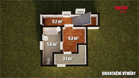 Prodej chaty / chapuly, 56 m² 24