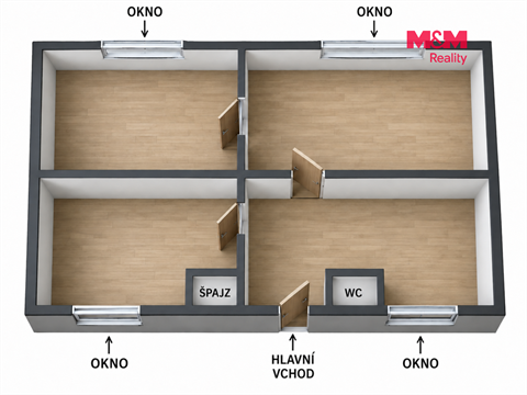 Prodej rodinného domu, 55 m² - 16