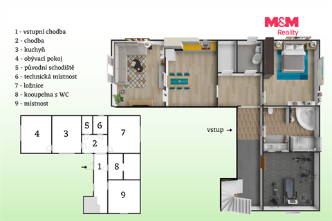 Prodej rodinného domu, 288 m² - 4