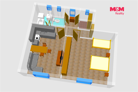 Prodej bytu 2kk, 53 m² - 6