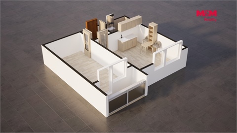 Prodej bytu 1+1, 39 m² - 10