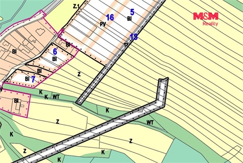 Prodej stavebního pozemku, 5 689 m² - 8