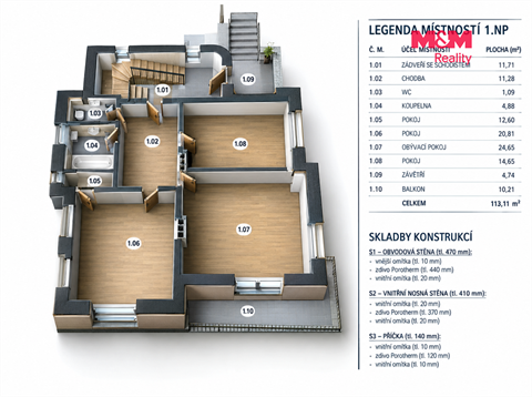Prodej rodinného domu, 360 m² 24