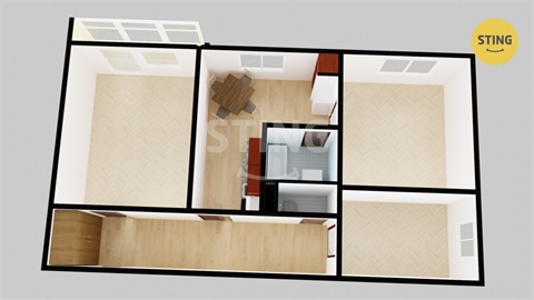 Prodej bytu 3+1, 61 m² 16