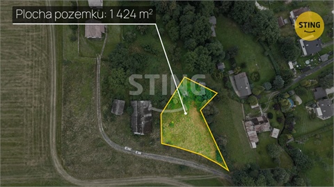 Prodej stavebního pozemku, 1 424 m² 6