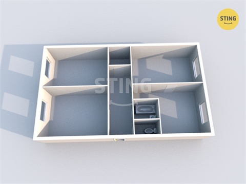 Pronájem bytu 3+1, 78 m² - 4