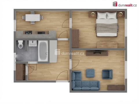 Prodej bytu 2+1, 56 m² - 14