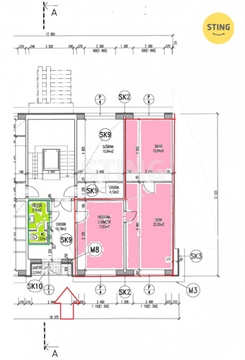 Pronájem skladu / haly, 55 m² 2