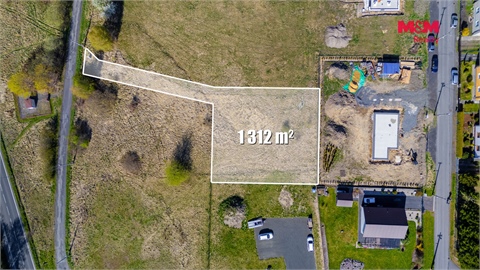 Prodej stavebního pozemku, 1 312 m² - 2