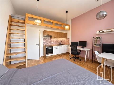 Pronájem bytu 1kk, 32 m² 0
