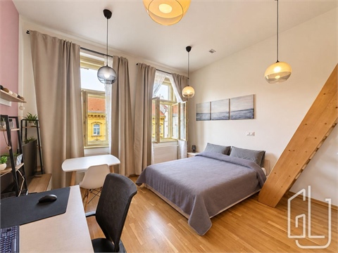 Pronájem bytu 1kk, 32 m² 2