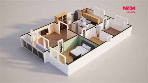 Prodej bytu 4+1, 80 m² 20