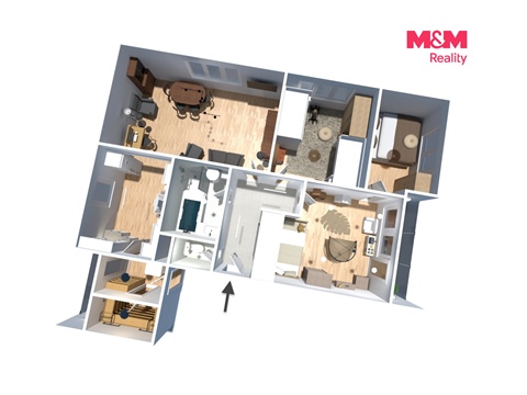 Prodej bytu 4kk, 90 m² - 26
