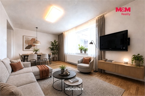 Prodej bytu 4kk, 90 m² - 0