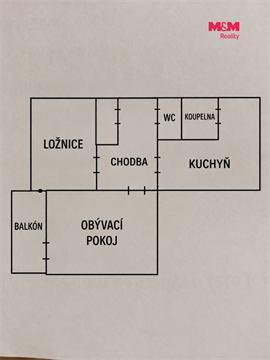 Prodej bytu 2+1, 63 m² - 14