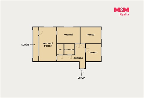 Prodej bytu 3+1, 72 m² - 4